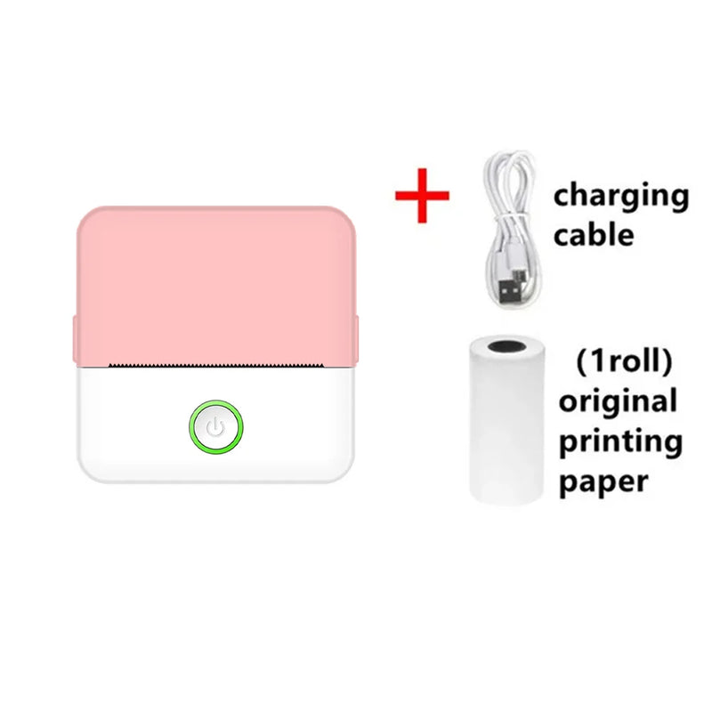 Mini Impressora Térmica HD - Imprime via Bluetooth sem Tinta