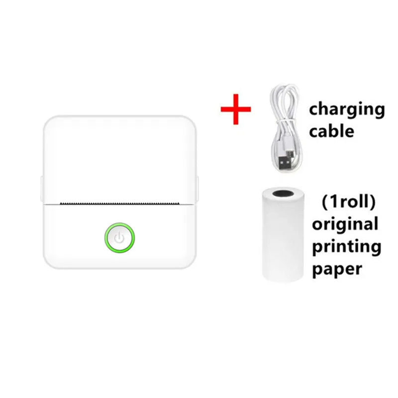 Mini Impressora Térmica HD - Imprime via Bluetooth sem Tinta