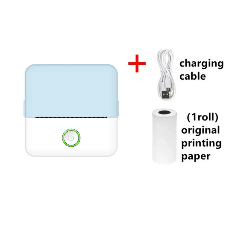 Mini Impressora Térmica HD - Imprime via Bluetooth sem Tinta