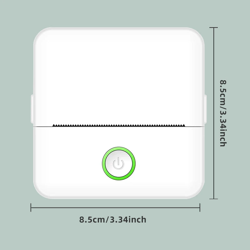 Mini Impressora Térmica HD - Imprime via Bluetooth sem Tinta